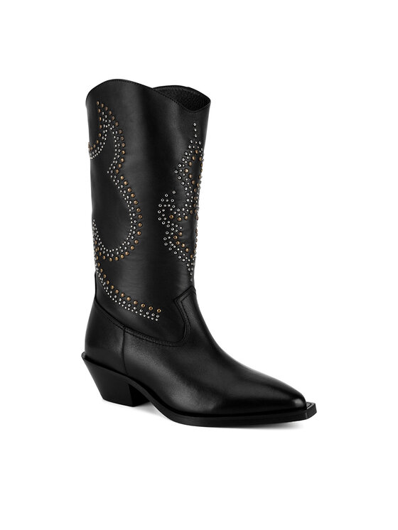 Badura Badura Cizme și botine cowboy ASPENDOS-796-24 Negru