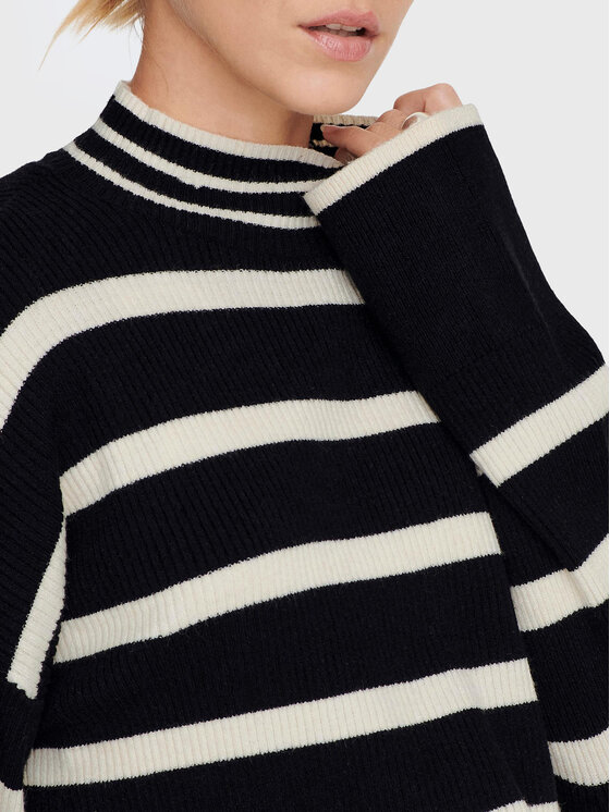 ONLY ONLY Sweter Libi 15259096 Czarny Regular Fit