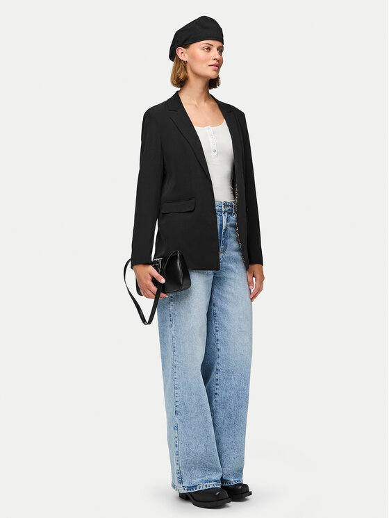 Pieces Pieces Σακάκι Bozzy 17144884 Μαύρο Regular Fit