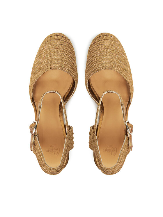 Castañer Castañer Espadrile Carolyn/142 023115 Auriu