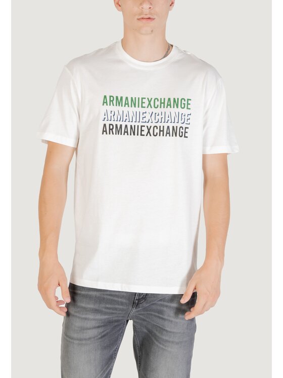 Armani Exchange Armani Exchange T-Shirt XM001444 AF10358 Biały Casual Fit