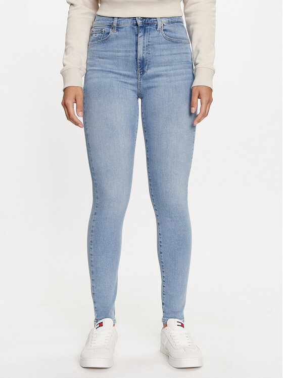 Tommy Jeans Tommy Jeans Farmer Sylvia DW0DW19268 Kék Skinny Fit