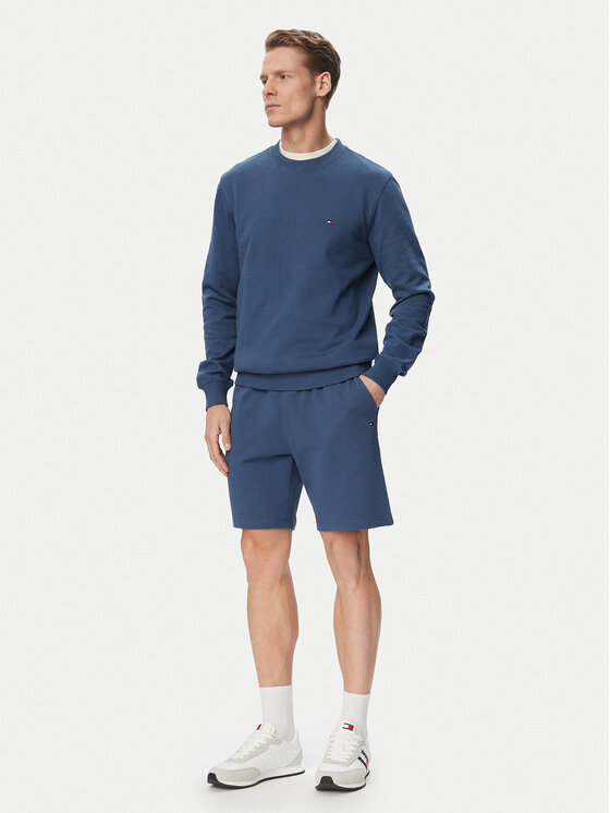 Tommy Hilfiger Tommy Hilfiger Спортни шорти MW0MW37240 Син Regular Fit