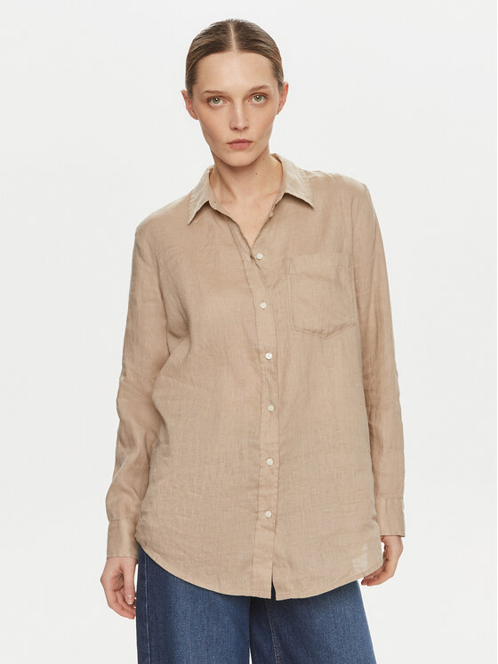 Gap Krekls 875983 Bēšs Relaxed Fit