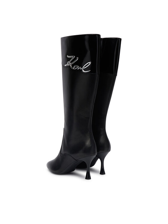KARL LAGERFELD KARL LAGERFELD Čižmy KL32775 Čierna