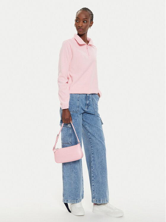 Tommy Jeans Tommy Jeans Флісовий реглан DW0DW19751 Рожевий Regular Fit