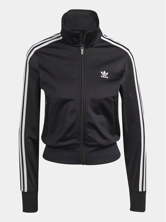 adidas adidas Bluză adicolor Classics Firebird IL8764 Negru Regular Fit
