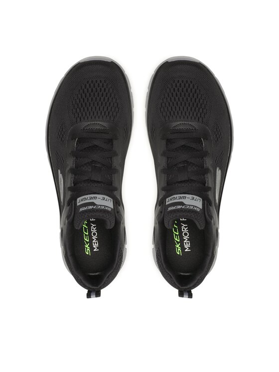 Skechers Skechers Sneakersy Track Broader 232698/BKCC Czarny