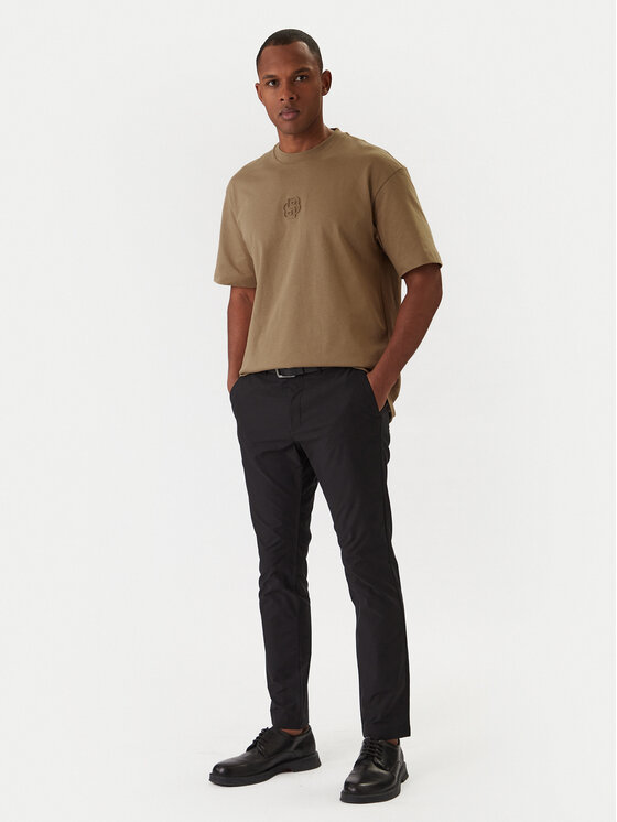 BOSS BOSS Póló C-Tames 36 50555106 Khaki Relaxed Fit