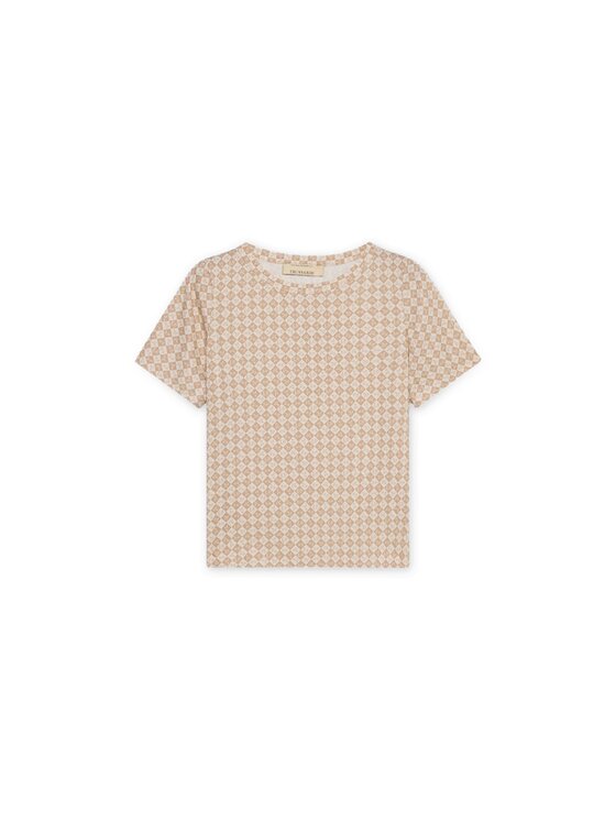 Trussardi Trussardi Top D000A000421N0LB Kremowy Regular Fit
