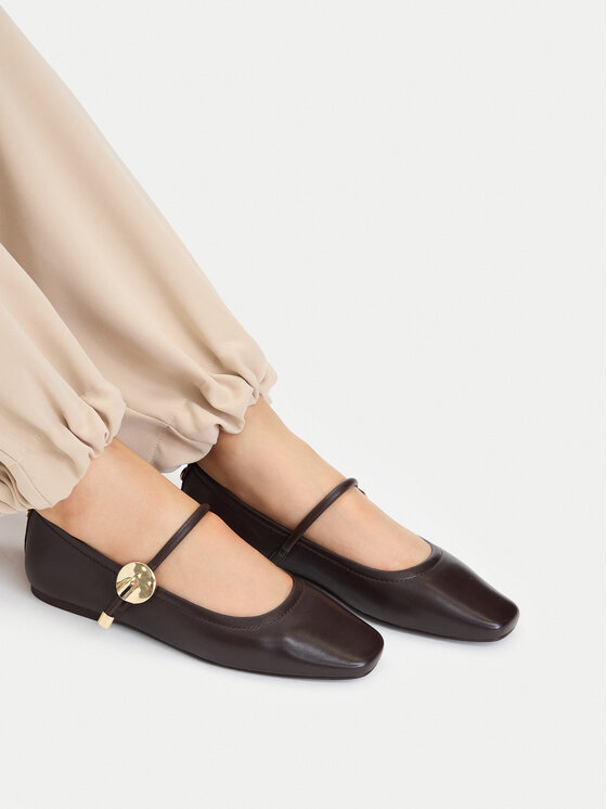 MEXX MEXX Balerinke EO-CC2553-1 Tamno smeđa