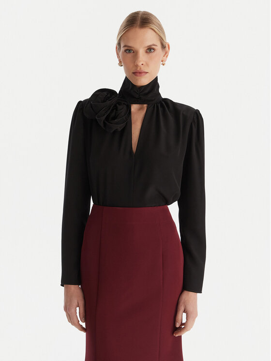 ACCESS FASHION ACCESS FASHION Blúzka 54-2063-171 Čierna Regular Fit