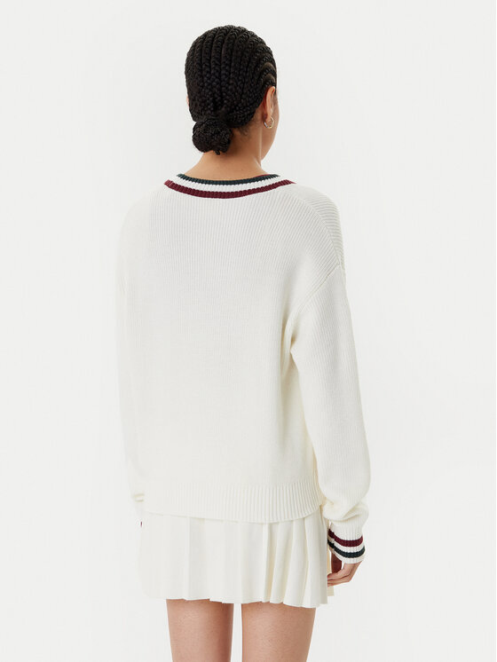 Guess Guess Sweter V5BR01 Z1152 Écru Regular Fit