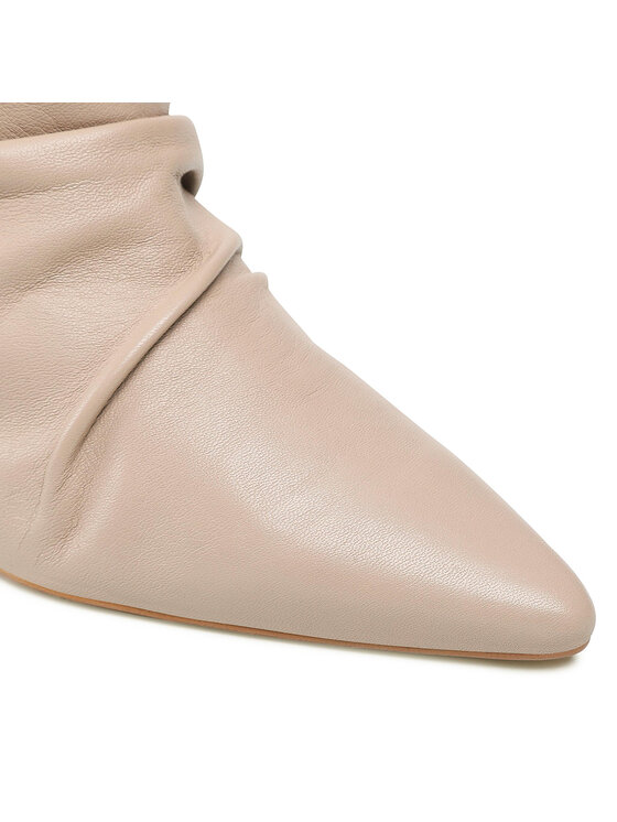 Tronchetti rossi pelle shop