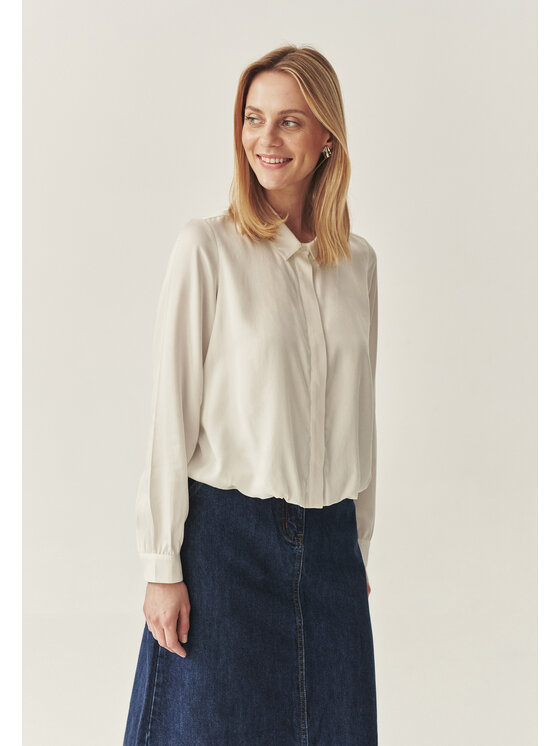 TATUUM Tatuum Koszula KAREN Écru Classic Fit
