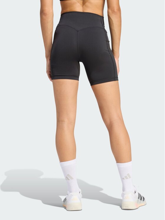 adidas adidas Szorty sportowe 158689 Czarny Fitted Fit