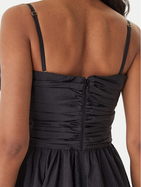 Fracomina Fracomina Abendkleid FQ26SD3010W83101 Schwarz Regular Fit