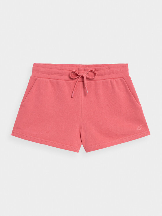 4F 4F Pantaloni scurți sport 4FSS23TSHOF175 Coral Regular Fit