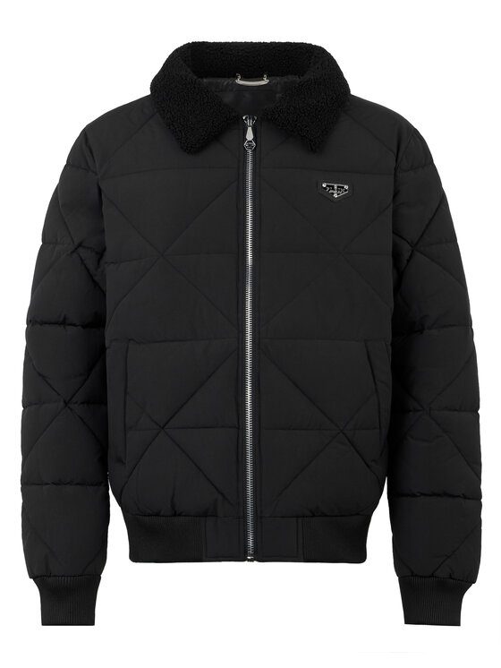 PHILIPP PLEIN PHILIPP PLEIN Kurtka puchowa 28626 Czarny Regular Fit