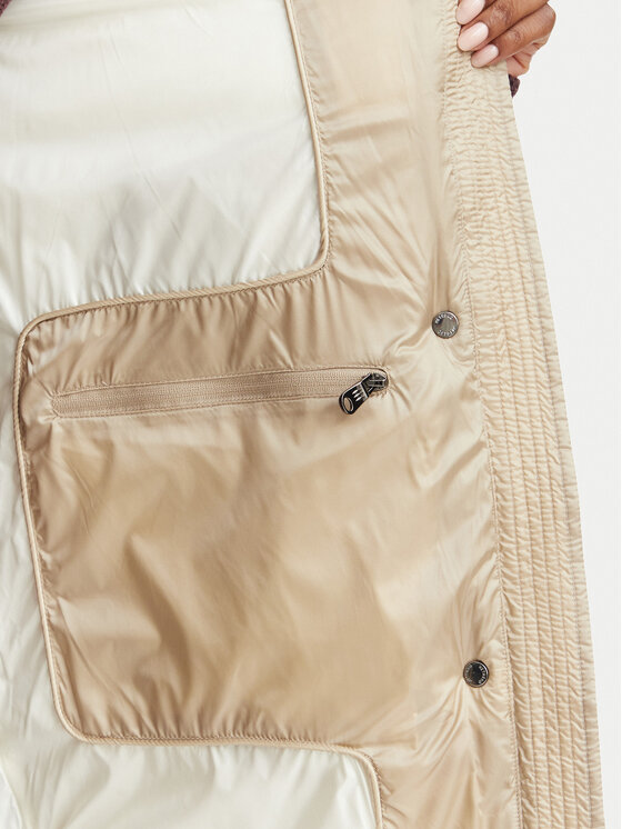 Hetregó Hetregó Kurtka puchowa Karen 8R605 26WD02 Beżowy Relaxed Fit