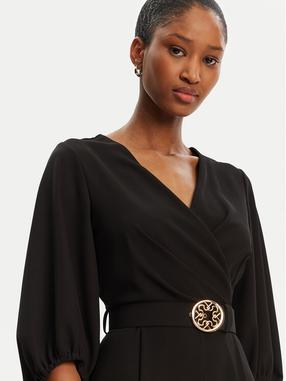 Rinascimento Rinascimento Jumpsuit CFC0122546003 Nero Regular Fit