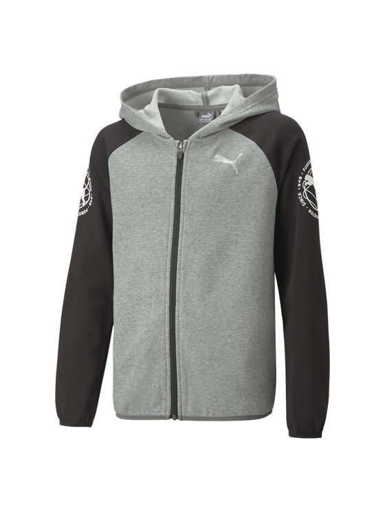 Puma Puma Bluza 673206 Szary Regular Fit