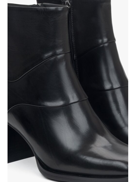 Estro Estro Μποτάκια ER00115900 Μαύρο