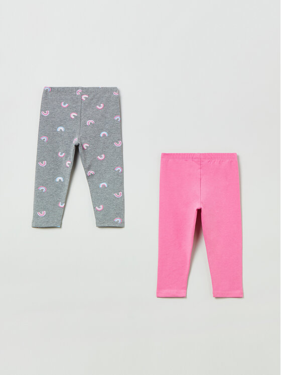 OVS OVS 2 legingu pāru komplekts 1698430 Daudzkrāsains Slim Fit