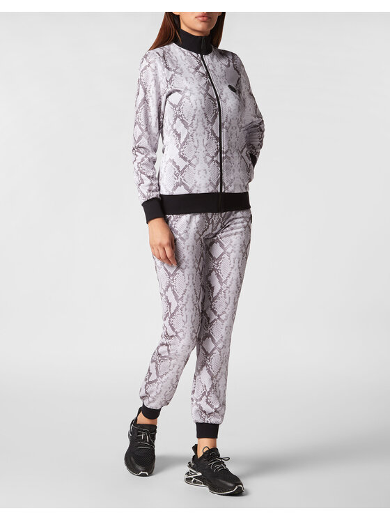 Plein Sport Plein Sport Completo top e pantaloni 719 Grigio Regular Fit