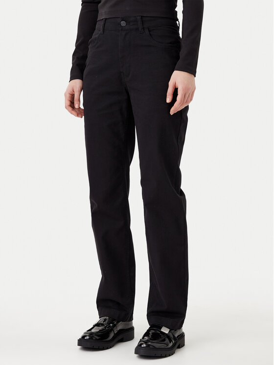Calvin Klein Jeans Calvin Klein Jeans Pantaloni din material J20J224852 Negru Straight Fit
