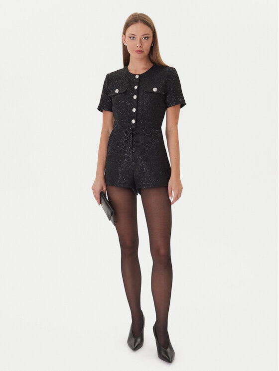 Bardot Bardot Kombinezon Estelle 60098PB Crna Regular Fit