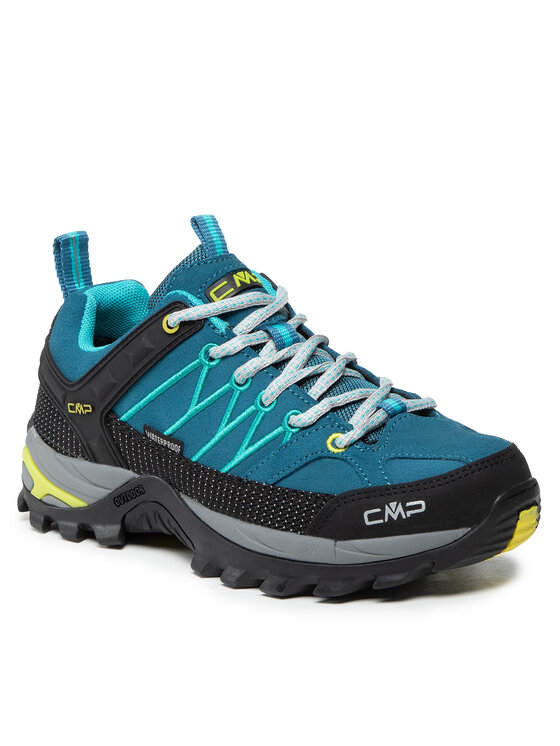 Low CMP Shoes Wp Παπούτσια πεζοπορίας Rigel Μπλε Wmn 3Q13246 Trekking