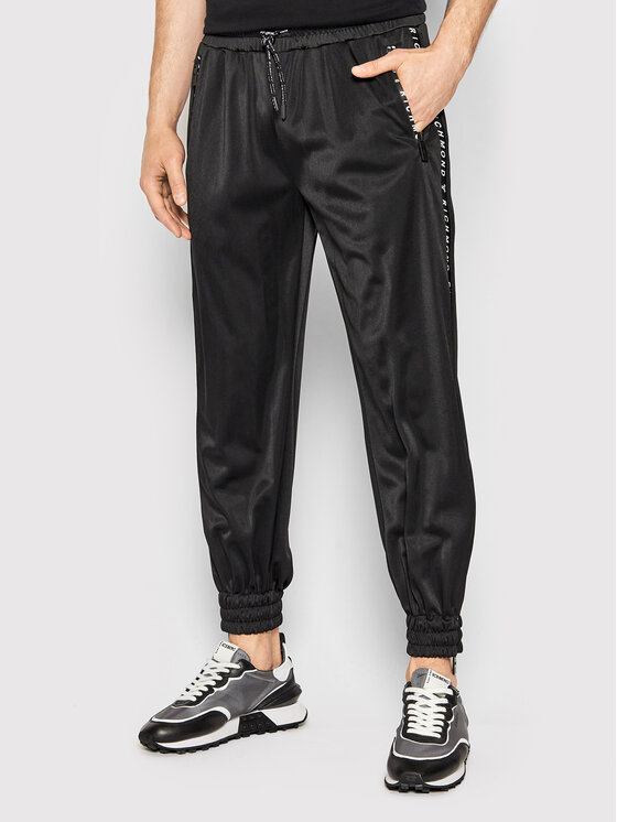 John Richmond John Richmond Pantaloni da tuta UMP22055PA Nero Regular Fit
