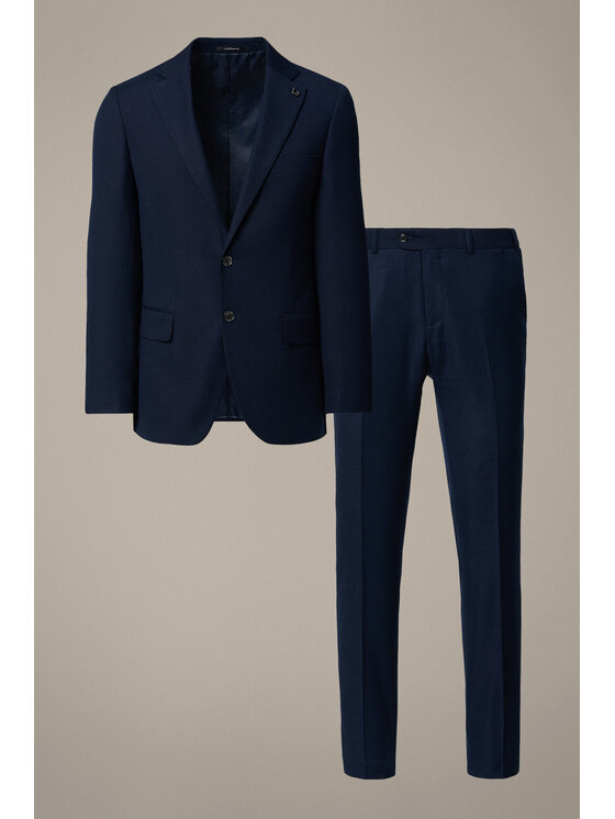 Lancerto Lancerto Garnitur Valdepenas GA073126000021 Granatowy Slim Fit