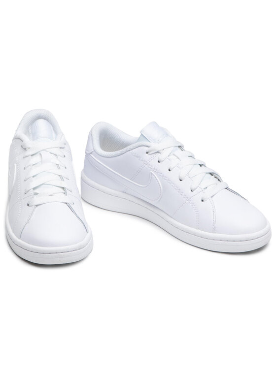 Nike court royale all white online