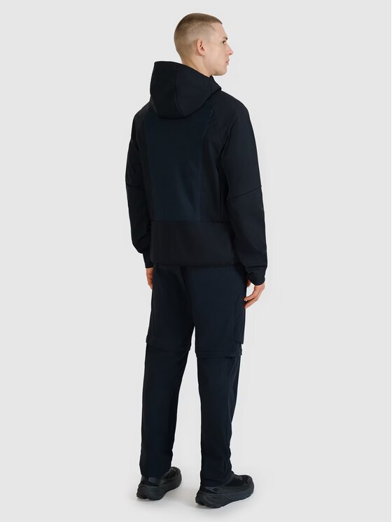 4F 4F Μπουφάν Softshell 4FWSS25TSOFM313-20S Μαύρο Regular Fit