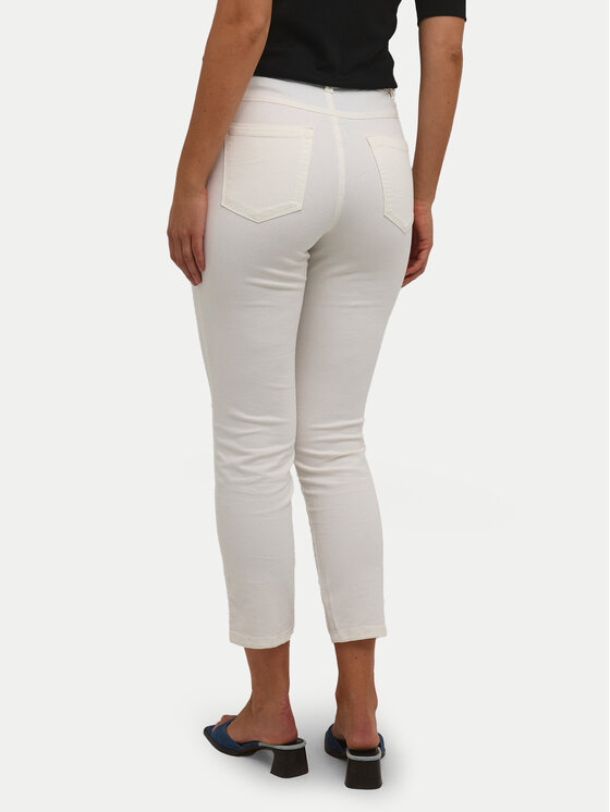 Kaffe Kaffe Jeansy Zelina 10506253 Écru Slim Fit