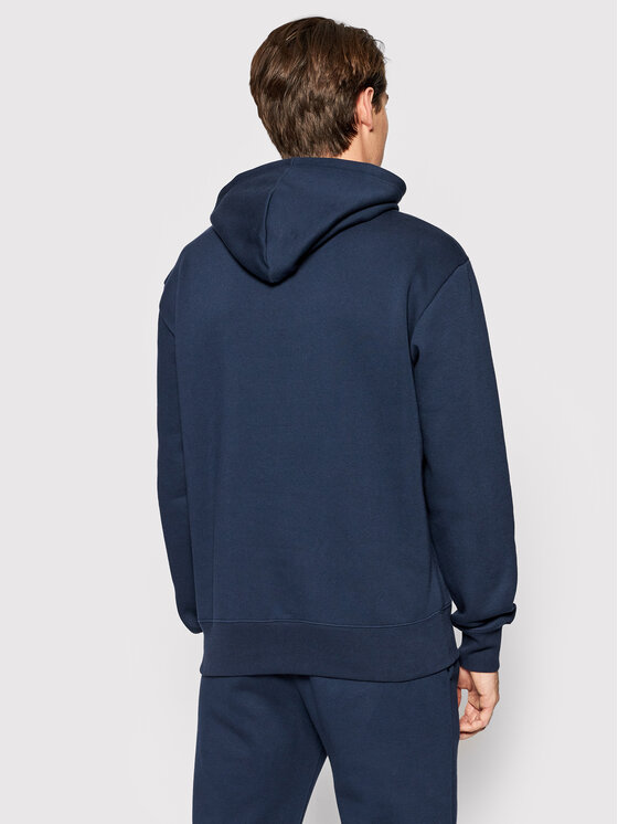 Felpa Asymmetric Pocket 216551 Blu scuro Regular