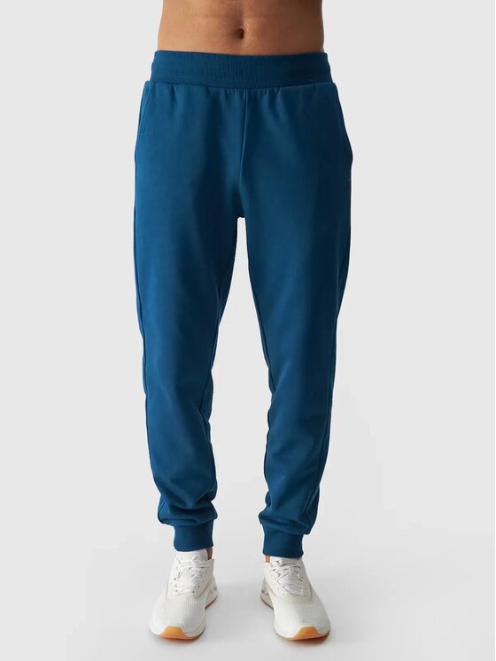 4F 4F Pantaloni da tuta 4FWMM00TTROM0943-46S Verde Regular Fit