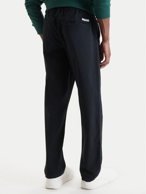 Element Element Chino kalhoty Regular Comfort Twill ELYNP00190 Černá Regular Fit
