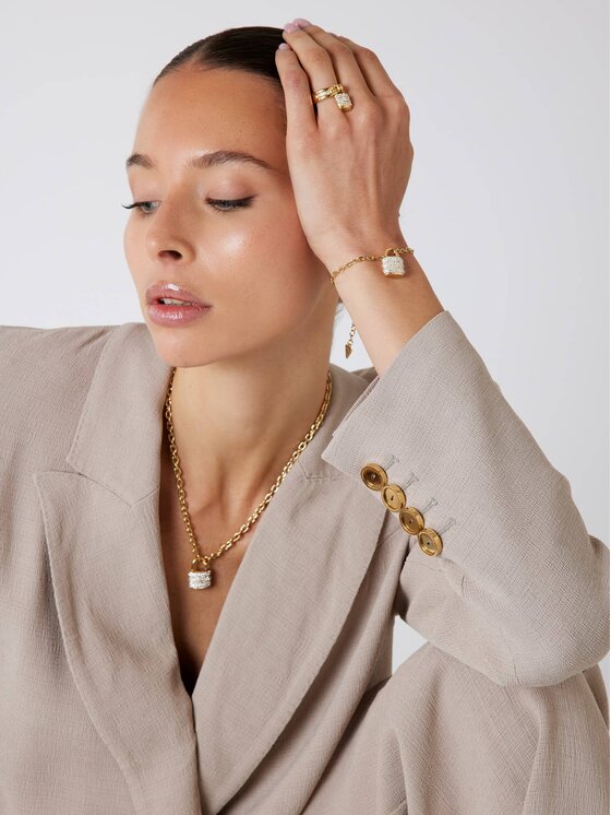 Guess Guess Bransoletka 179152 Złoty