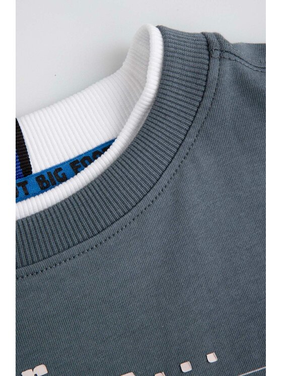 Coccodrillo Coccodrillo T-Shirt ZC5143101YBJ-019 Šedá Regular Fit