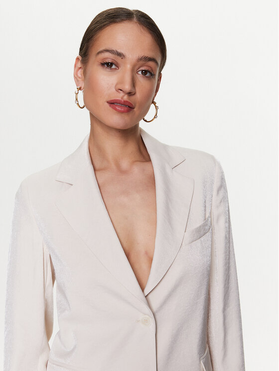 Giacca da abito WA3406 T3406 Écru Regular Fit