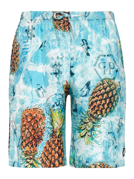 PHILIPP PLEIN PHILIPP PLEIN Spodnie piżamowe 3397 Niebieski jasny