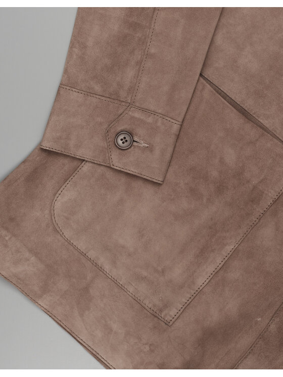 Borgio Borgio Kurtka przejściowa ingria Beżowy Slim Fit