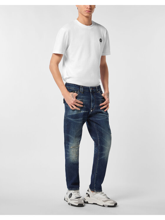 PHILIPP PLEIN PHILIPP PLEIN Jeansy 26871 Niebieski Slim Fit