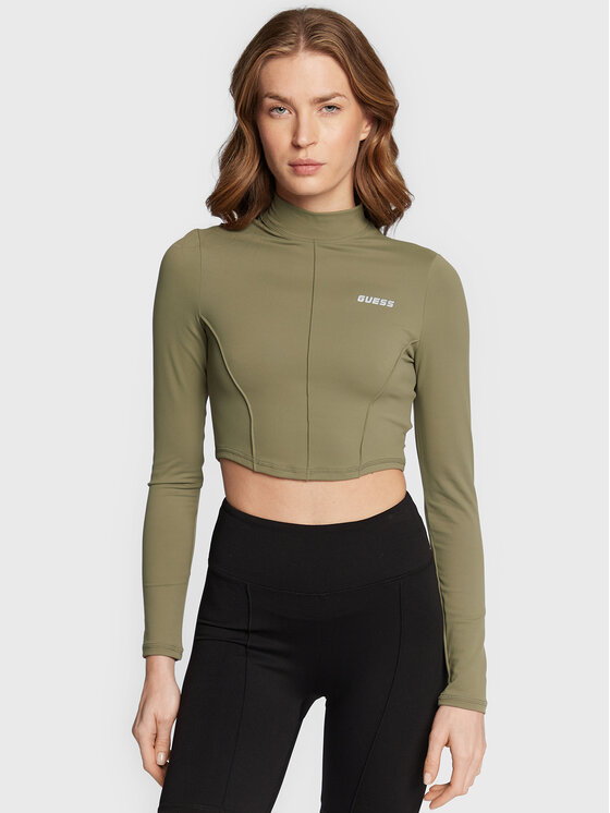 Blusa V2BP04 MC04Z Verde Slim Fit