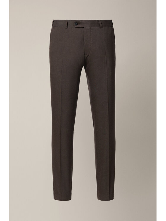 Lancerto Lancerto Garnitur Manzanares GA073126000023 Brązowy Slim Fit