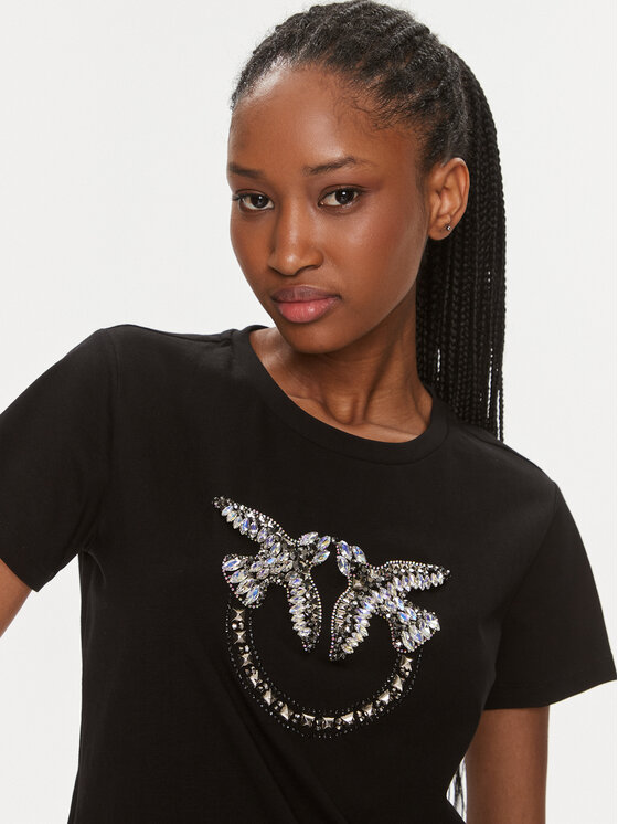 T shirt bianca best sale pinko