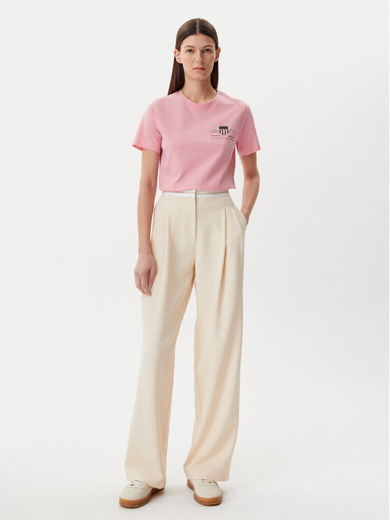 Gant Gant T-särk Archive 4200277 Roosa Regular Fit
